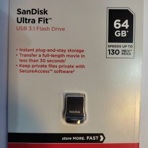 فلش مموری SANDISK ULTRA FIT 64GB