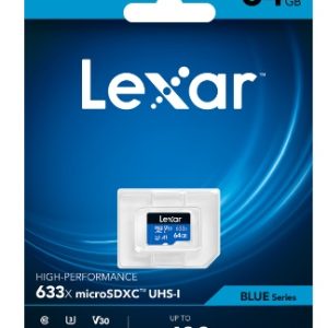 میکرواس دی لکسار 64 گیگابایت MICROSD LEXAR 64GB (U3)